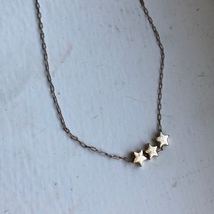 3 star gold necklace